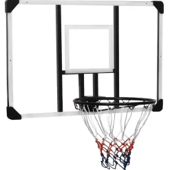 VIDAXL - Panneau de basket-ball transparent 106x69x3 cm polycarbonate