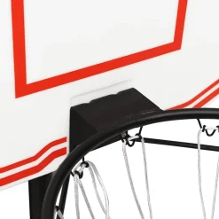 VIDAXL - Panneau de basket-ball blanc 90x60x2 cm polyéthylène