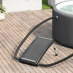 VIDAXL - Panneau de chauffage solaire de piscine incurvé 72,5x46 cm