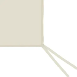 VIDAXL - Parois latérales de belvédère avec fenêtres 2 pcs crème