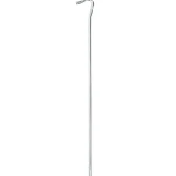 VIDAXL - Piquets de tente 50 pcs 30 cm ø7 mm acier galvanisé