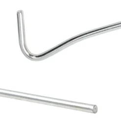 VIDAXL - Piquets de tente 50 pcs 30 cm ø7 mm acier galvanisé