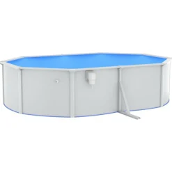 VIDAXL - Piscine avec pompe filtrante à sable et échelle 490x360x120 cm