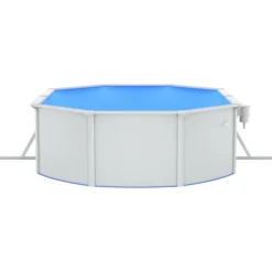 VIDAXL - Piscine avec pompe filtrante à sable et échelle 490x360x120 cm