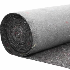 VIDAXL - Polaire pour piscine gris 1 x 10 m polyester et coton