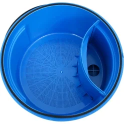 VIDAXL - Pompe de filtration à sable bleu et noir 385x620x432mm 200w 25l