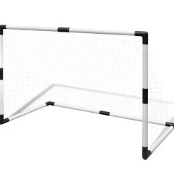 VIDAXL - Set de mini-but de football poteau et filet enfants 2pcs 91,5x48x61 cm