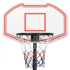 VIDAXL - Support de basket-ball blanc 282-352 cm polyéthylène