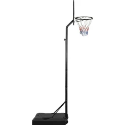 VIDAXL - Support de basket-ball noir 282-352 cm polyéthylène