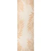 VIDAXL - Tapis à tissage plat d'extérieur 80x250 cm motif de feuille