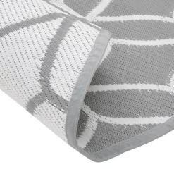 VIDAXL - Tapis d'extérieur arakil gris ø120 cm pp