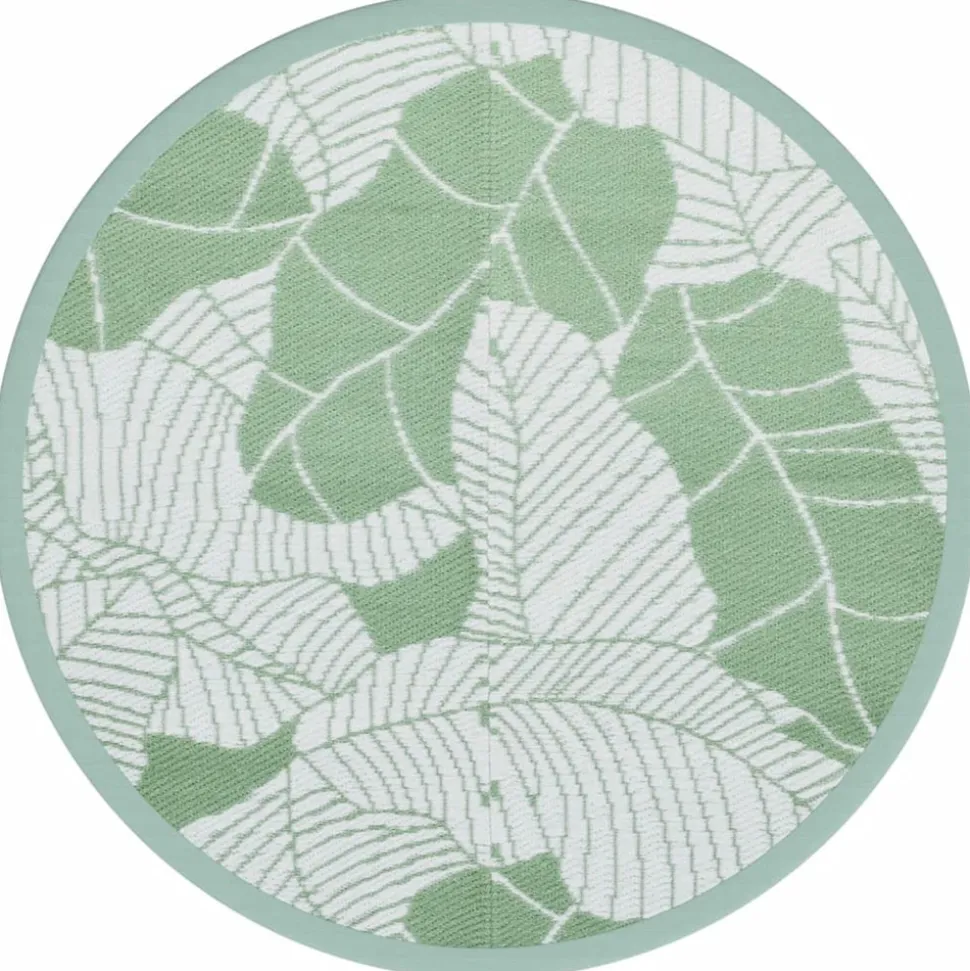 VIDAXL - Tapis d'extérieur arakil vert ø160 cm pp