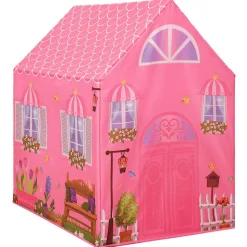 VIDAXL - Tente de jeu pour enfants avec 250 balles rose 69x94x104 cm