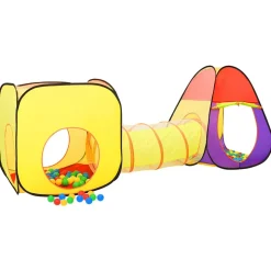 VIDAXL - Tente de jeu pour enfants multicolore 255x80x100 cm