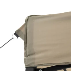 VIDAXL - Tente de réception pliable escamotable taupe 410x279x315 cm