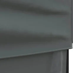 VIDAXL - Tente de réception pliable avec parois anthracite 3x3 m