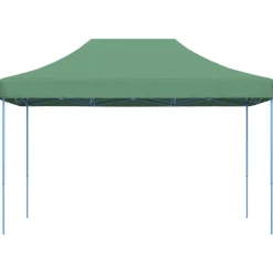 VIDAXL - Tente de réception pliable escamotable vert 410x279x315 cm