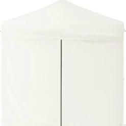 VIDAXL - Tente de réception pliable avec parois crème 2x2 m