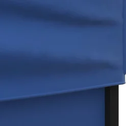 VIDAXL - Tente de réception pliable avec parois bleu 2x2 m