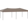 VIDAXL - Tente de réception pliable taupe 3x6 m