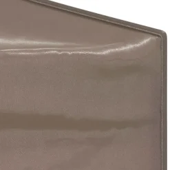VIDAXL - Tente de réception pliable taupe 3x6 m