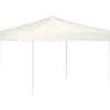 VIDAXL - Tente de réception pliable crème 3x3 m