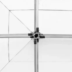 VIDAXL - Tente de réception pliable aluminium 6 x 3 m blanc