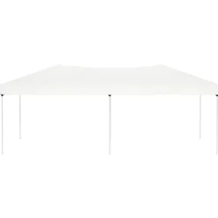 VIDAXL - Tente de réception pliable blanc 3x6 m