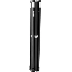 VIDAXL - Tente de réception pliable escamotable noir 410x279x315 cm