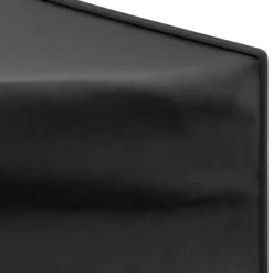 VIDAXL - Tente de réception pliable avec parois noir 2x2 m