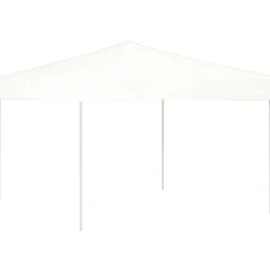 VIDAXL - Tente de réception pliable blanc 3x3 m