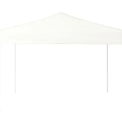 VIDAXL - Tente de réception pliable blanc 3x3 m