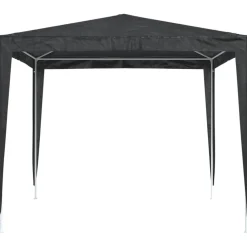 VIDAXL - Tente de réception professionnelle 2,5x2,5 m anthracite 90 g/m²