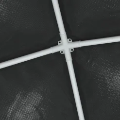 VIDAXL - Tente de réception professionnelle 2,5x2,5 m anthracite 90 g/m²