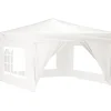 VIDAXL - Tente de réception pliable avec parois blanc 3x3 m