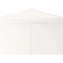 VIDAXL - Tente de réception pliable avec parois blanc 3x3 m