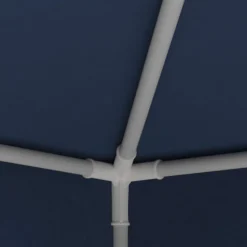 VIDAXL - Tente de réception avec parois latérales 2x2 m bleu 90 g/m²
