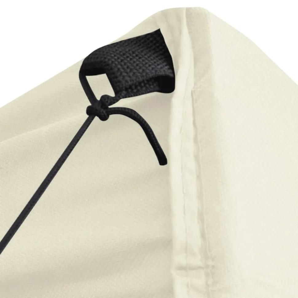 VIDAXL - Tente pliable avec 4 parois crème 3 x 3 m