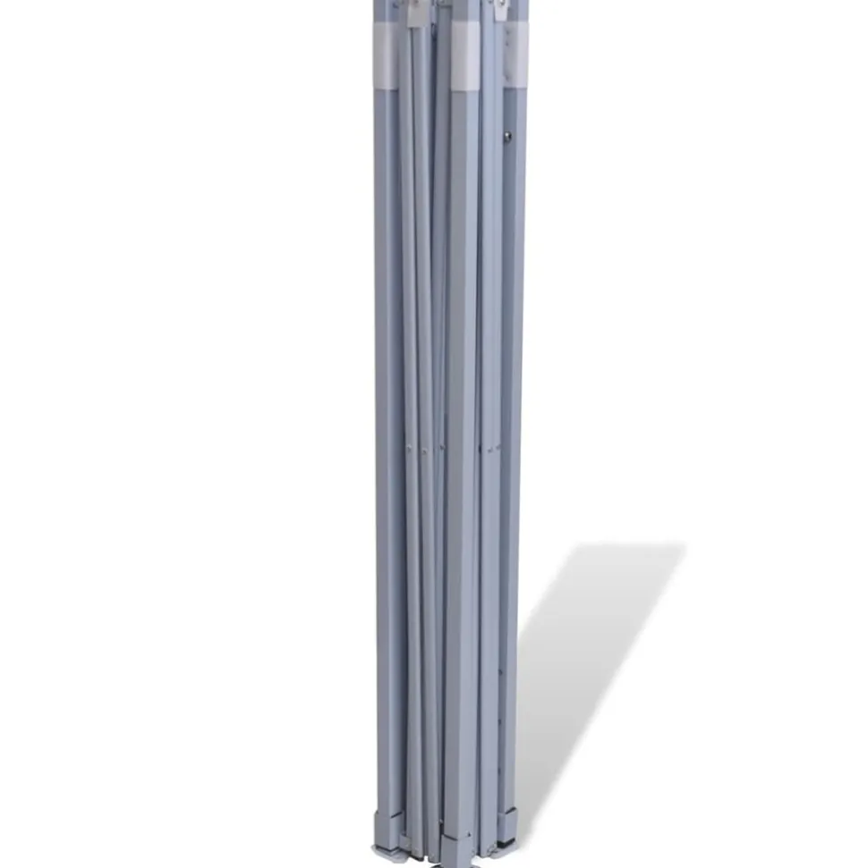 VIDAXL - Tente pliable avec 4 parois bleu 3 x 3 m