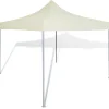 VIDAXL - Tente pliable crème 3 x 3 m