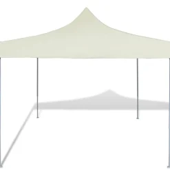 VIDAXL - Tente pliable crème 3 x 3 m