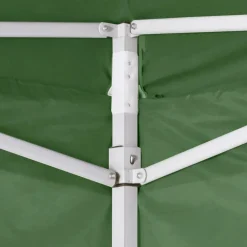 VIDAXL - Tente pliable verte 3 x 3 m avec 4 parois
