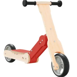 VIDAXL - Trottinette pour enfants 2-in-1 rouge