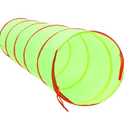 VIDAXL - Tunnel de jeu pour enfants vert 175 cm polyester