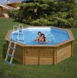 WATER CLIP - Piscine rainurée languette hexagonal - diam. 3,95 x h. 1,17