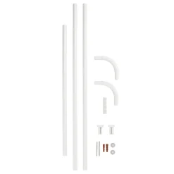 WENKO - Barre d'angle universelle - aluminium